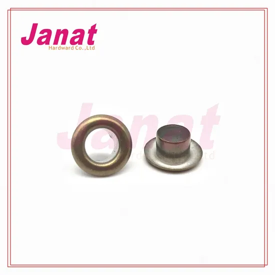 Wholesale Shoe Eyelet Custom Metal Eyelet for Bags 