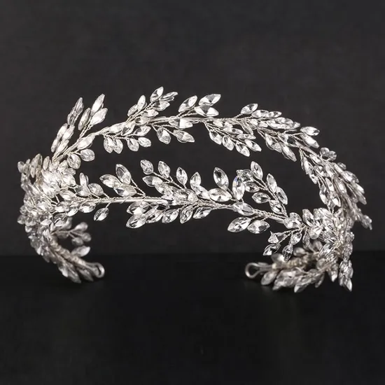Wedding Headband Rhinestones Bridal Crystal Headpiece Bridal Hair Accessories 