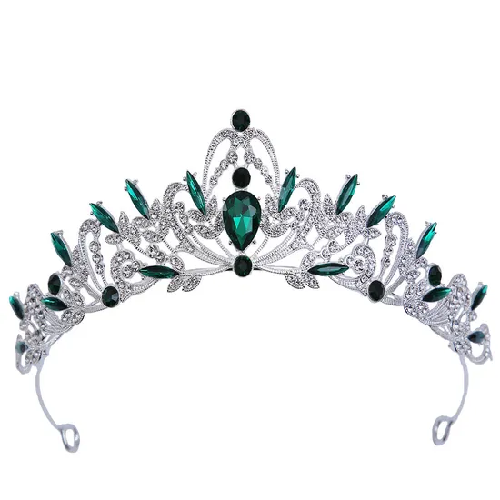Fancy Wedding Hair Accessories Shining Rhinestone Bridal Crowns Tiaras 