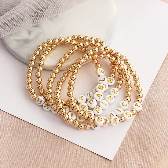 Natural Tiger Eyes Stone Bracelet Cute Cat Head Beaded Bracelets Elastic Stretch Crystal Bracelet for Woman Men Gift 