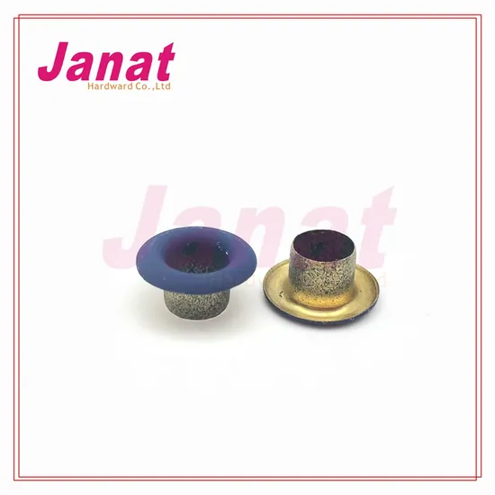Wholesale Promotional Round Dtm Color Metal Eyelets Custom Metal Eyelet 